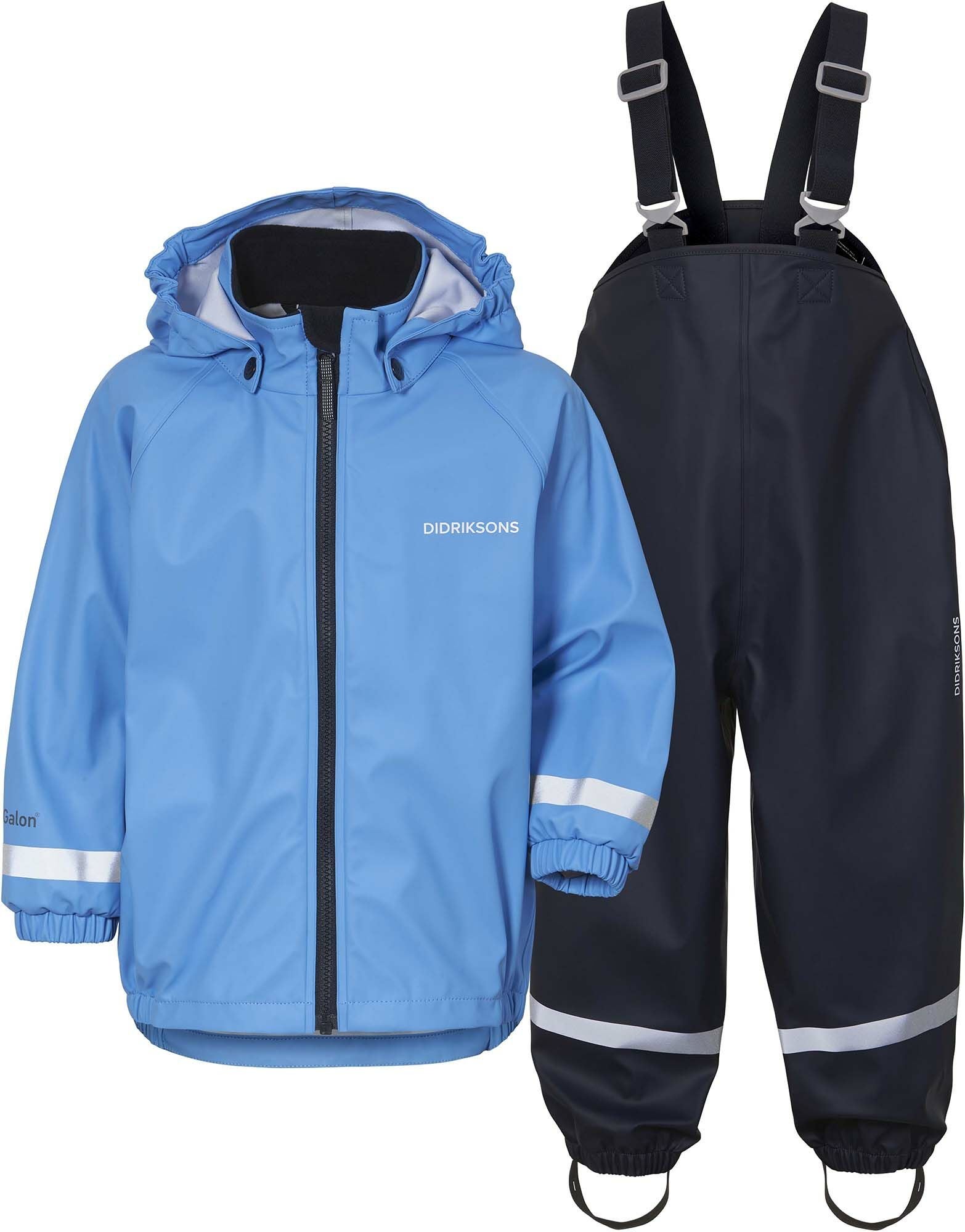 Didriksons Cloudman Regnställ|Breeze Blue