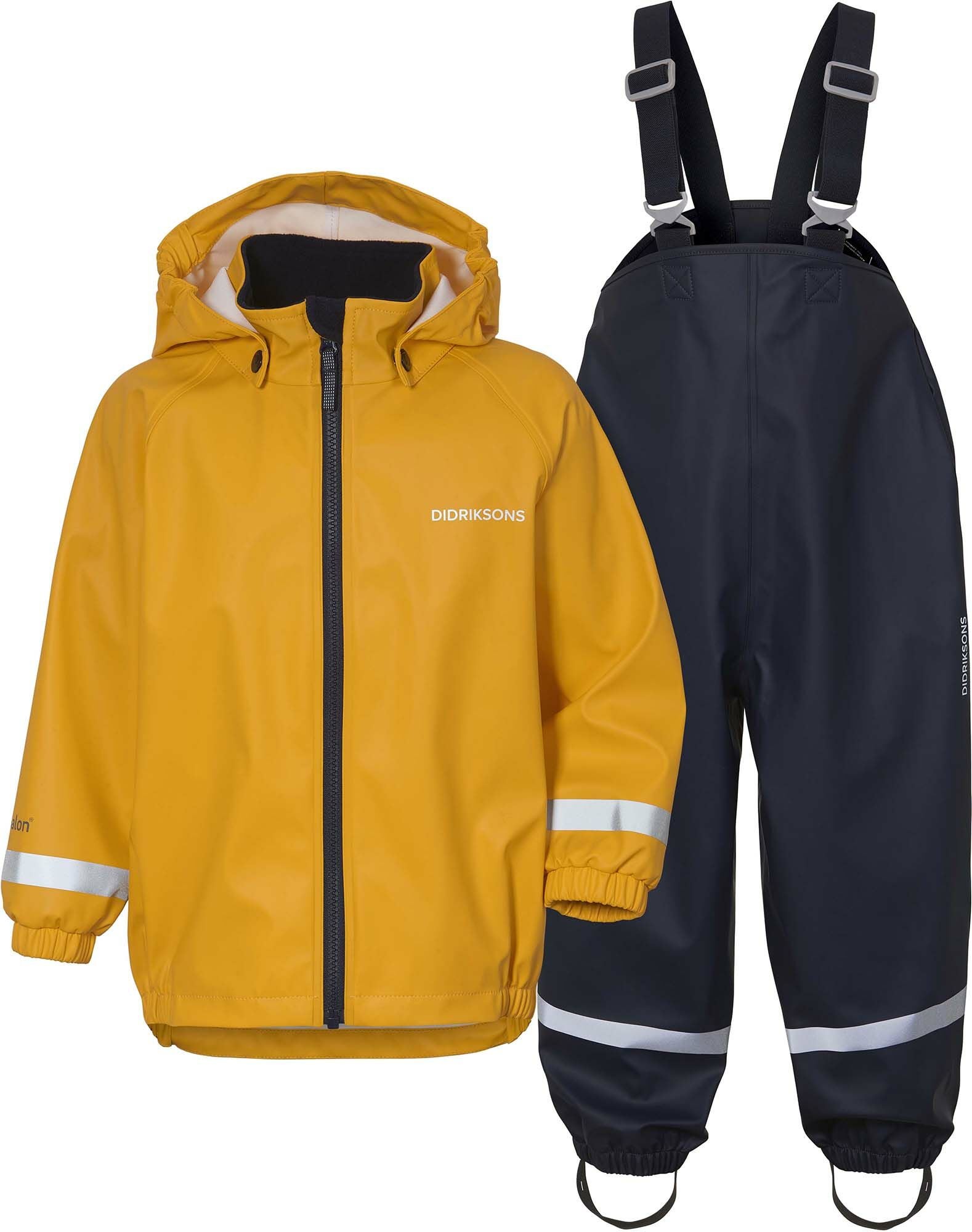 Didriksons Cloudman Regnställ|Citrus Yellow