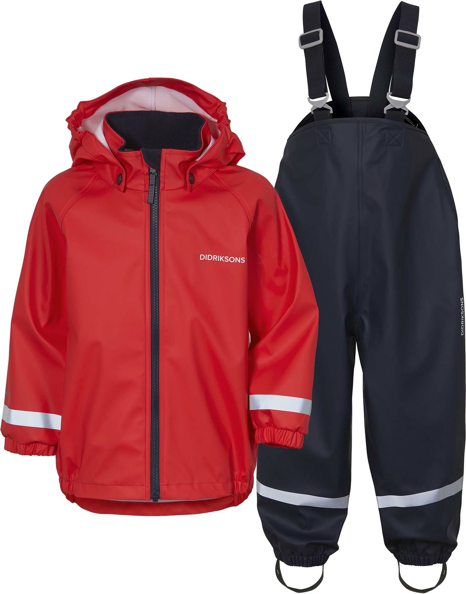 Didriksons Cloudman Regnställ|Flag Red