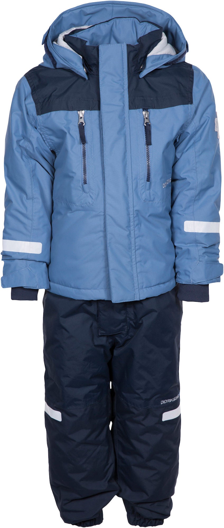 Didriksons Hamres Kids Skidset|Coldsmoke Blue 80