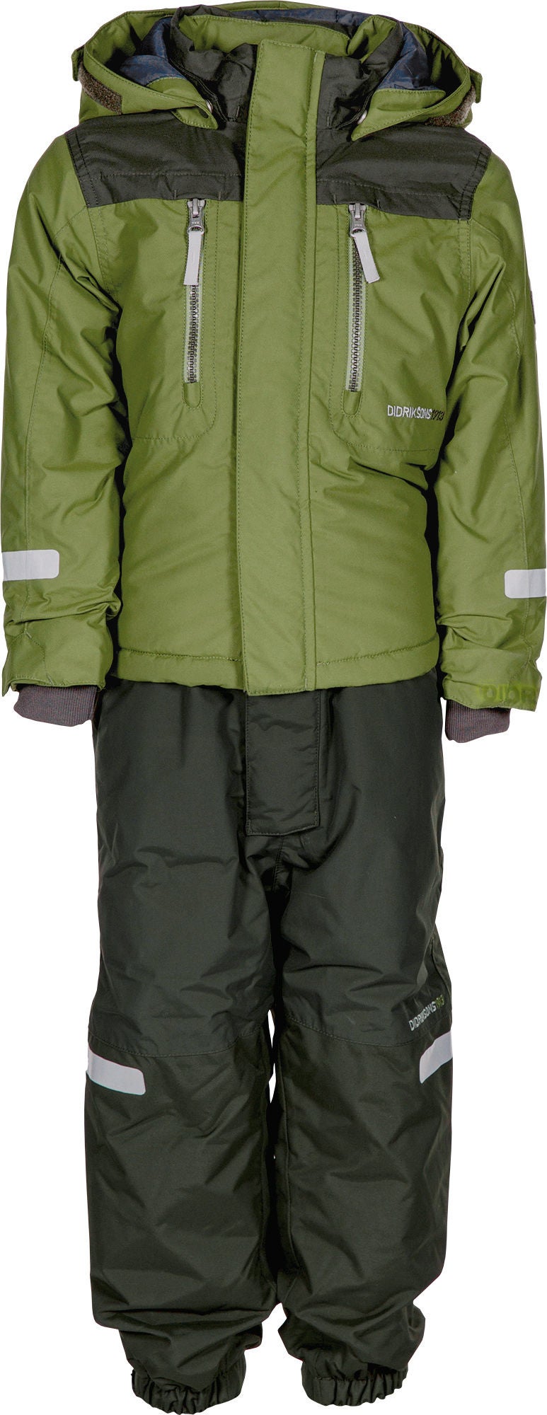 Didriksons Hamres Kids Skidset|Turtle Green 90