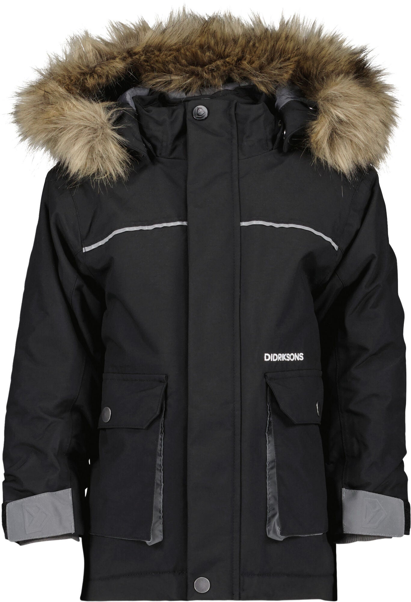 Didriksons Kure Vinterjacka|Black