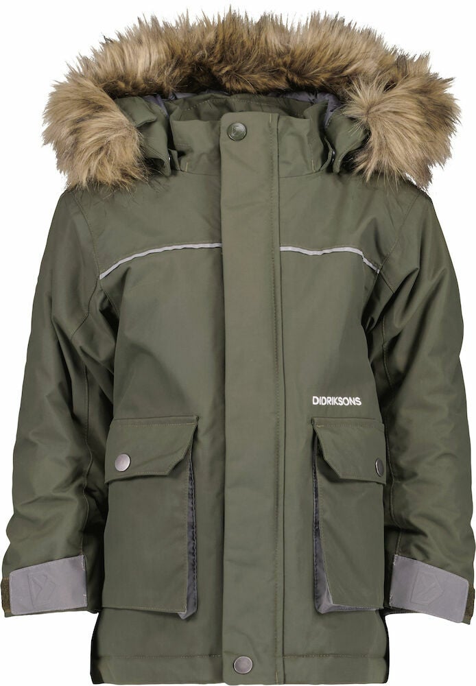 Didriksons Kure Vinterjacka|Deep Green