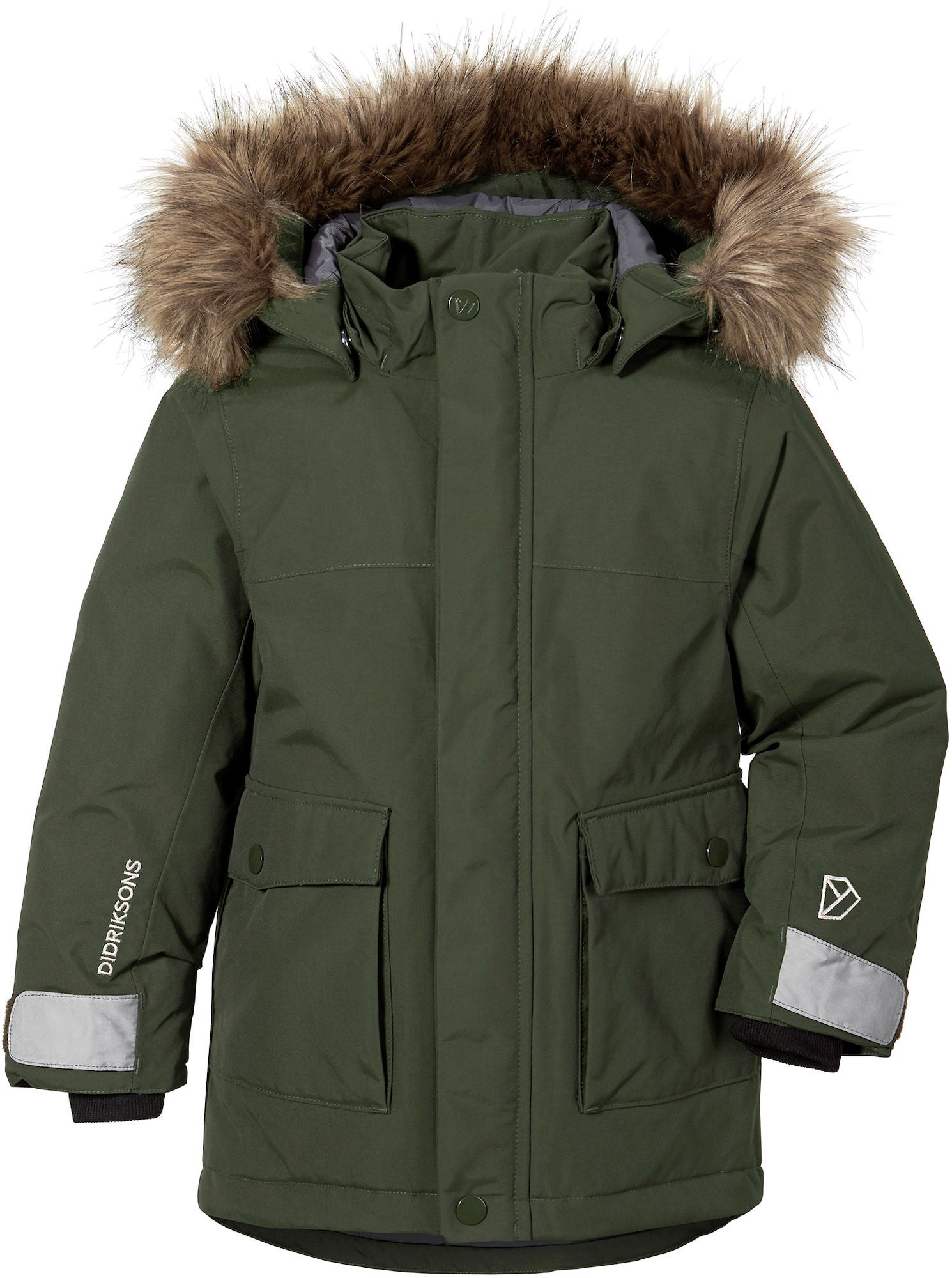 Didriksons Kure Vinterjacka|Deep Green