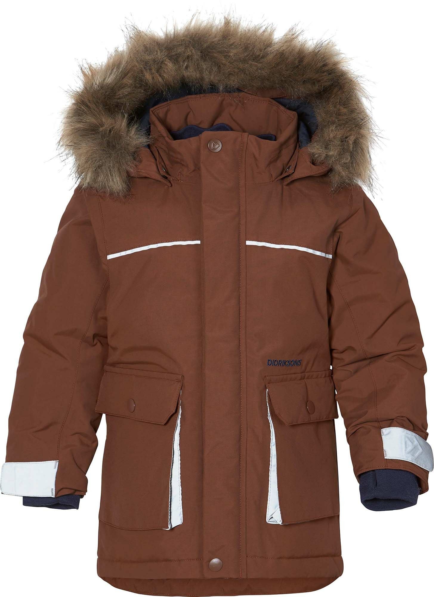 Didriksons Kure Vinterjacka|Earth Brown