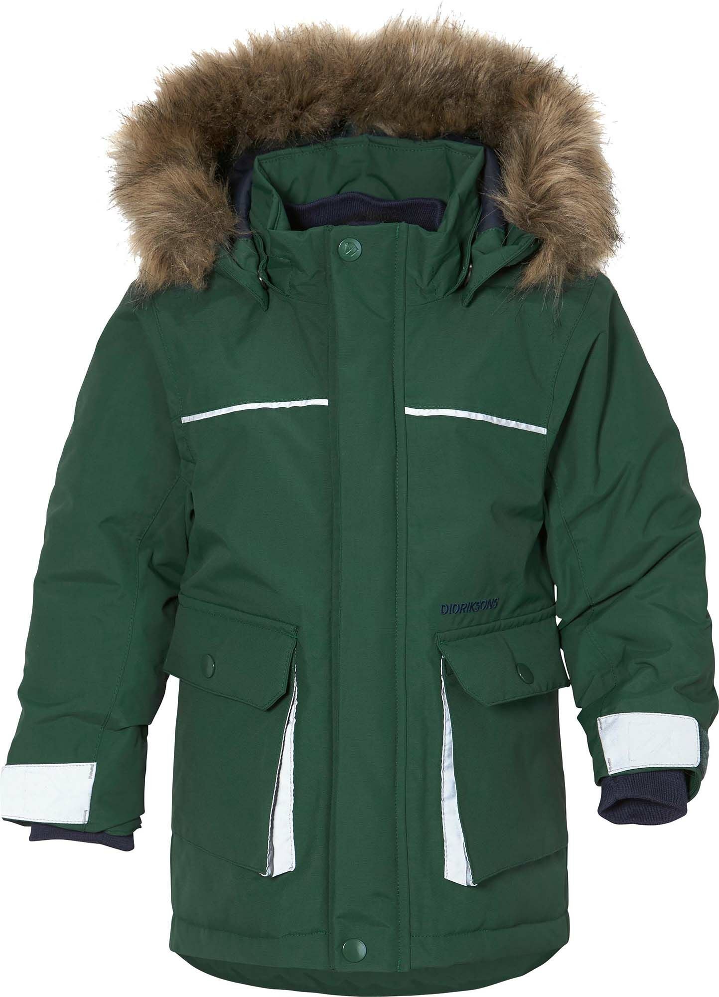 Didriksons Kure Vinterjacka|Evening Green