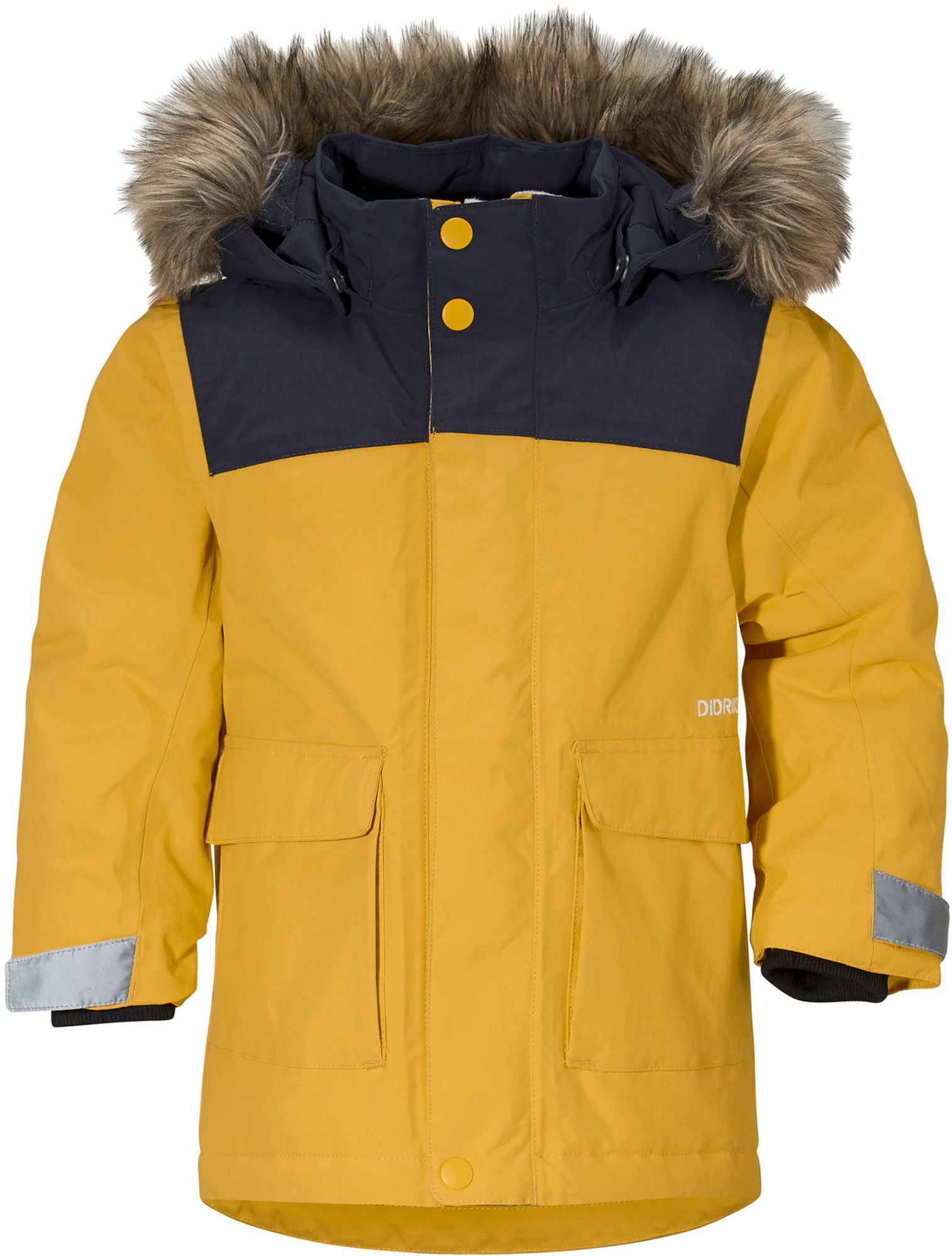 Didriksons Kure Vinterjacka|Oat Yellow 80