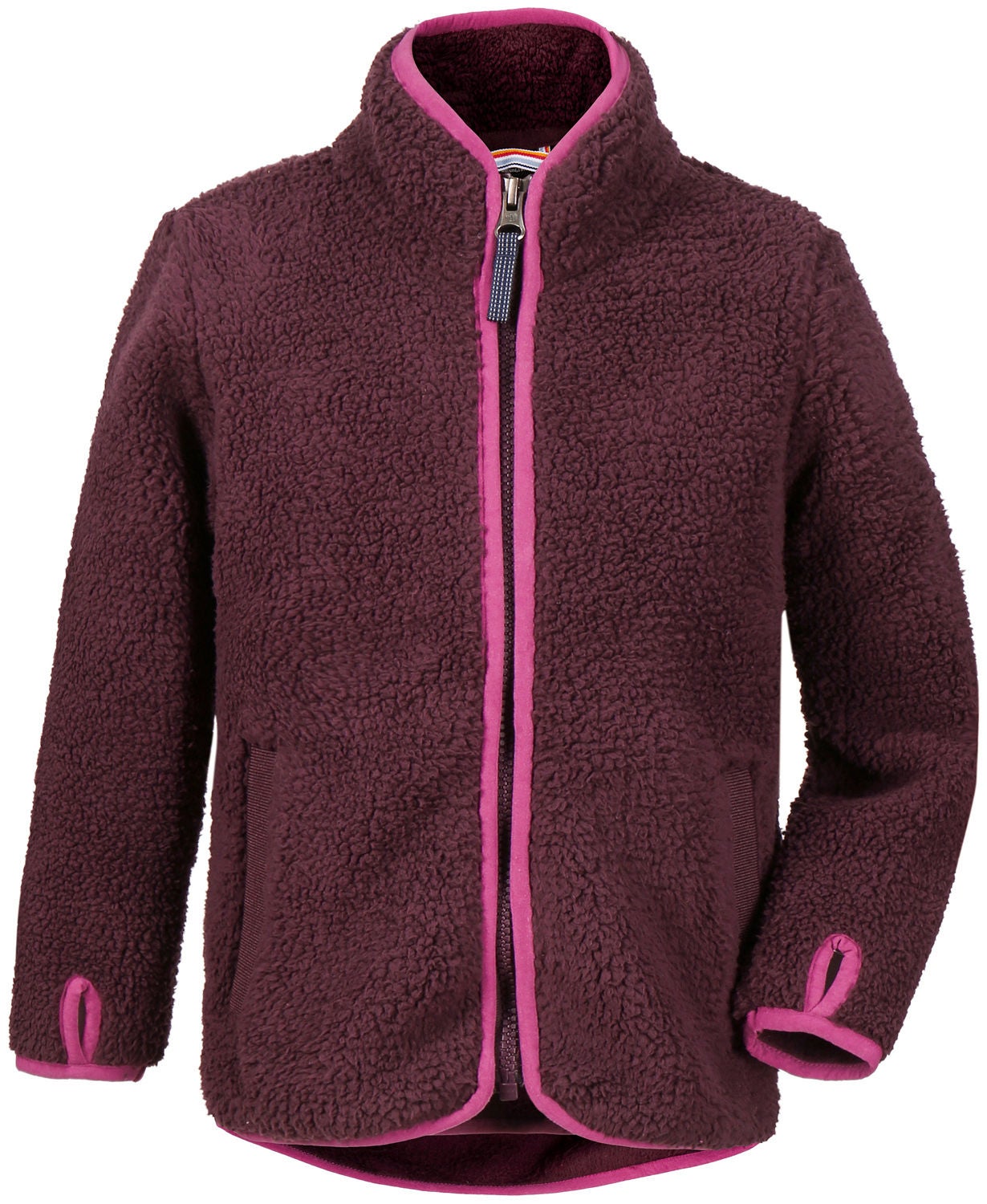 Didriksons Lo Pile Jacka|Plum
