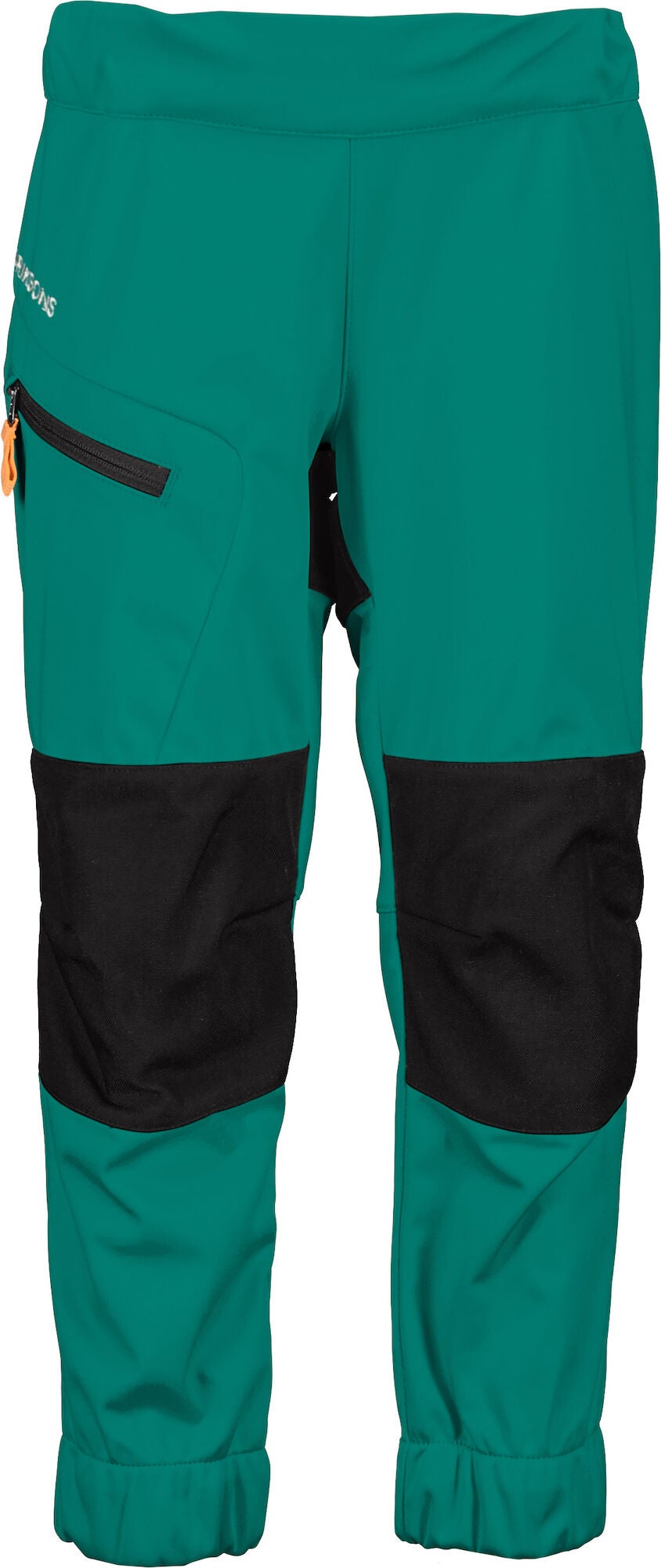 Didriksons Lövet Softshellbyxor|Petrol Green