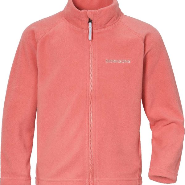 Didriksons Monte Fleecejacka|Peach Rose