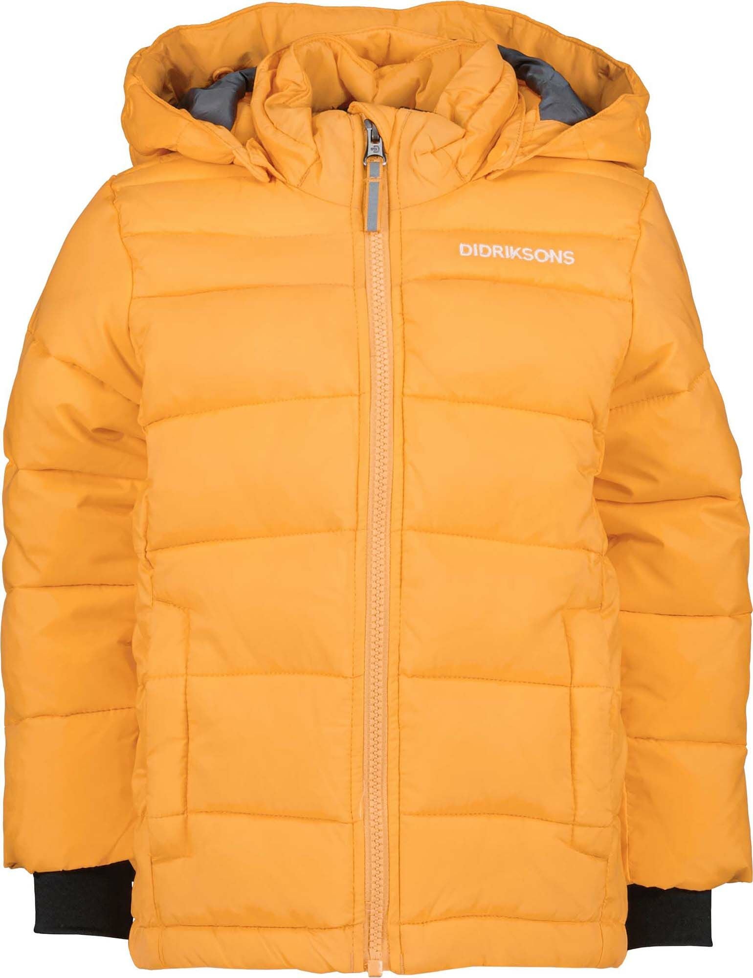 Didriksons Rodi Puffjacka|Fire Yellow