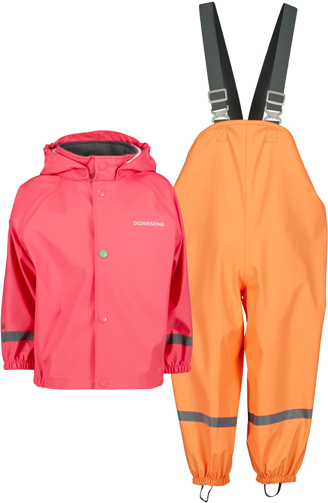 Didriksons Slaskeman Regnställ|Peachy Pink