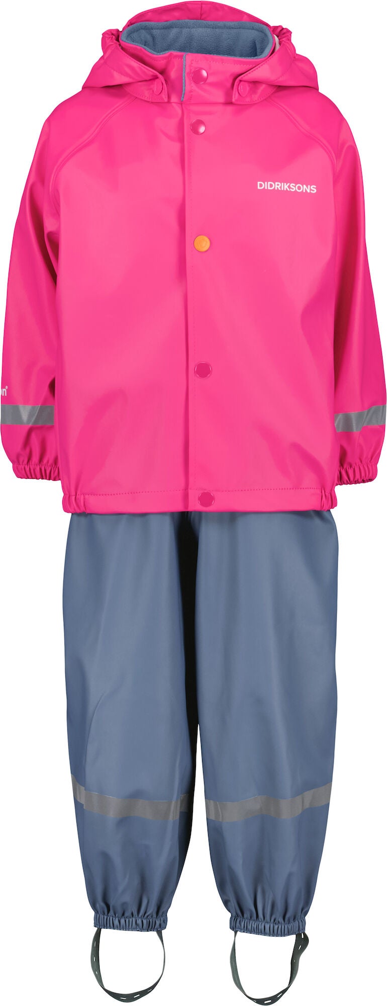 Didriksons Slaskeman Regnställ|True Pink