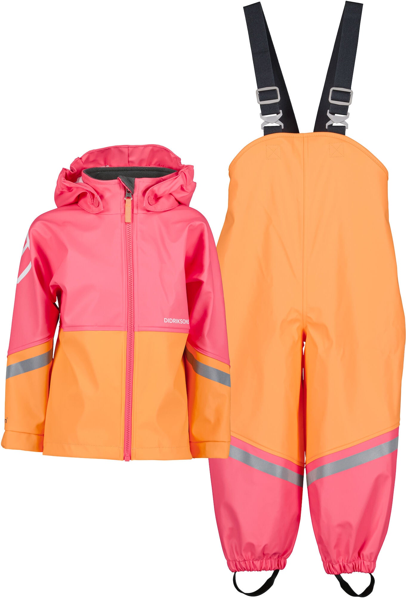 Didriksons Waterman Regnställ|Papaya Orange