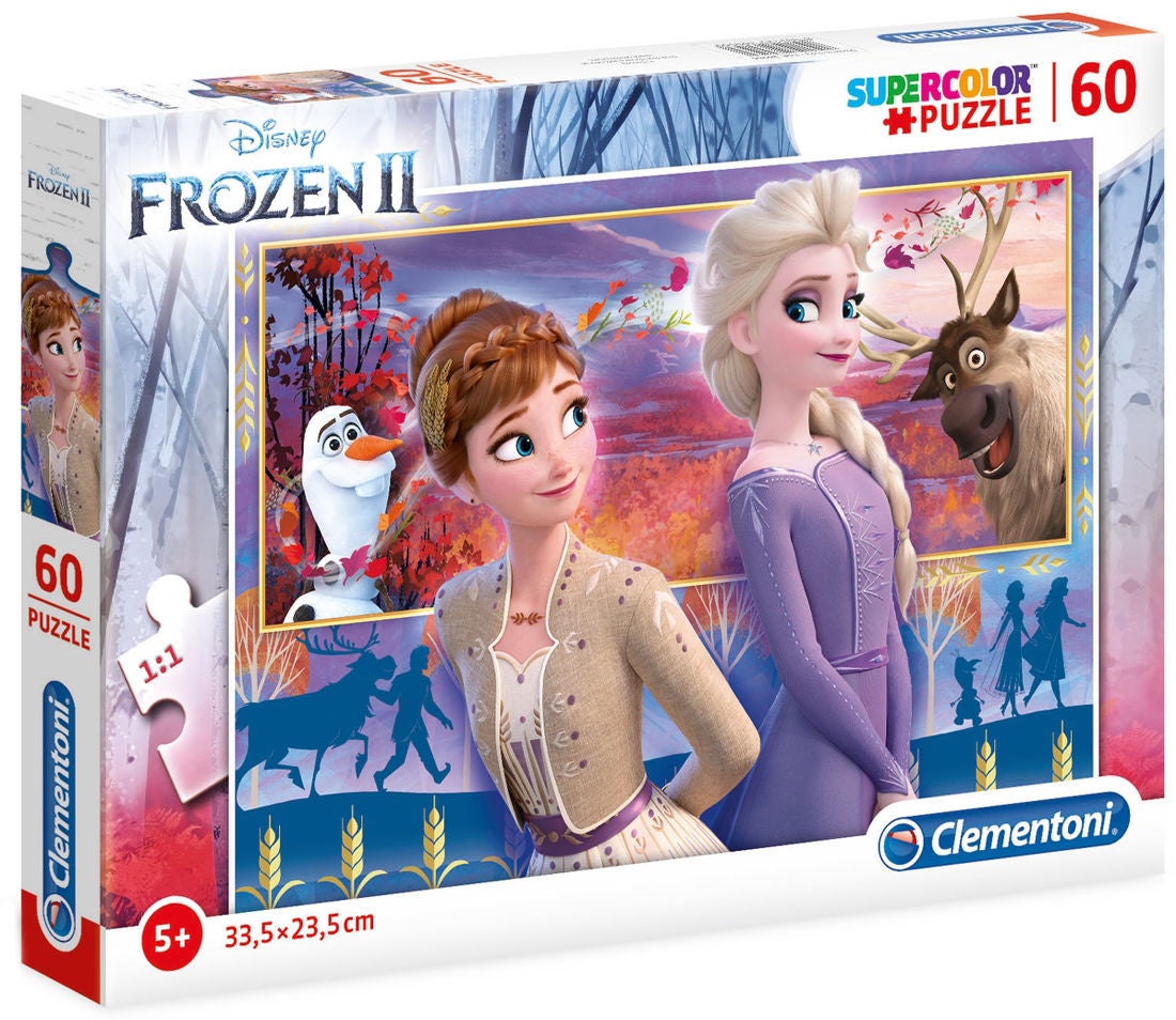 Disney Frozen 2 Anna och Elsa Pussel|60 Bitar