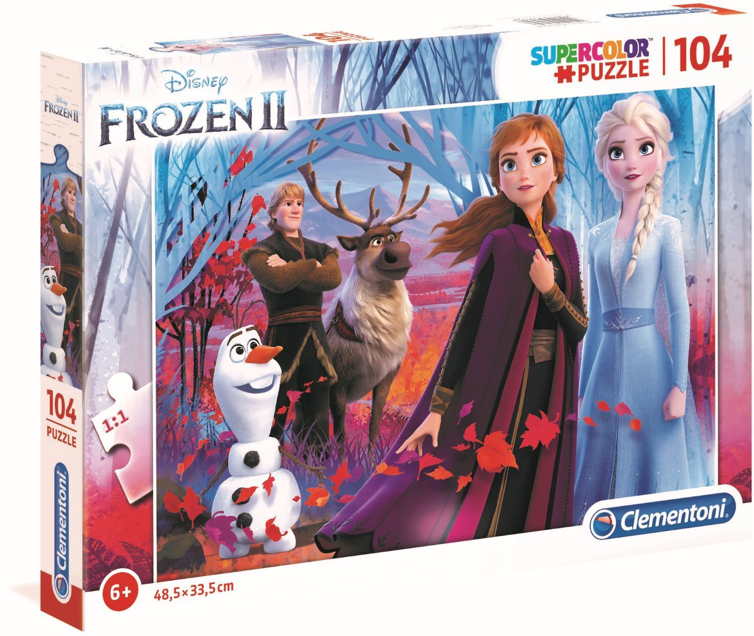 Disney Frozen 2 Pussel|104 Bitar