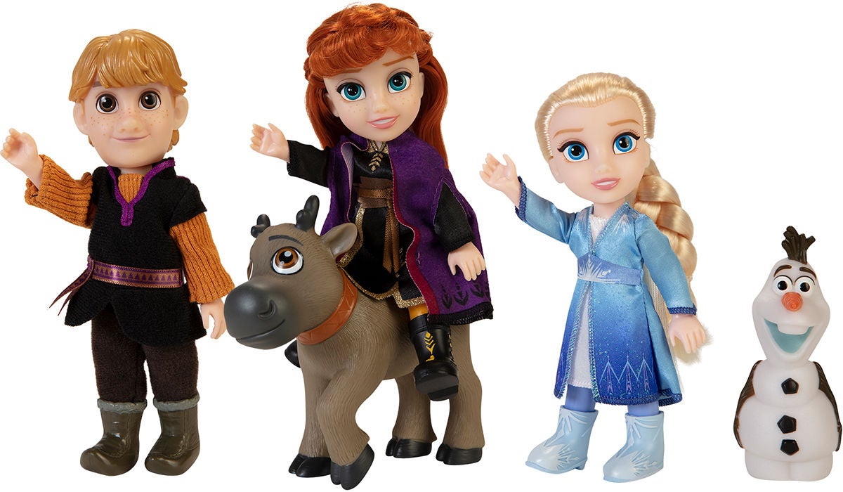 Disney Frozen 2 Små Äventyrsfigurer Giftset 15 cm|