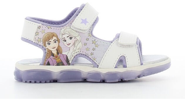 Disney Frozen Blinkande Sandalerer|Ljuslila