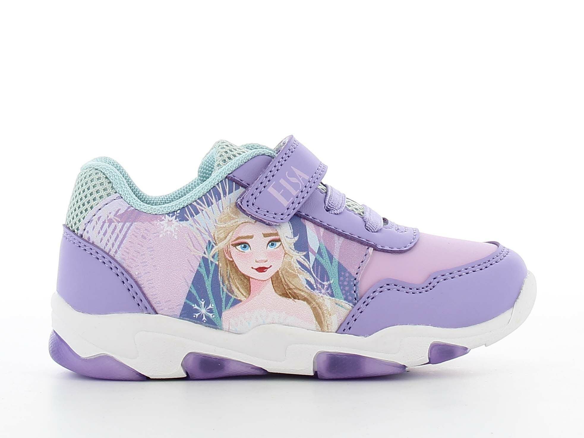 Disney Frozen Blinkande Sneakers|Lilac