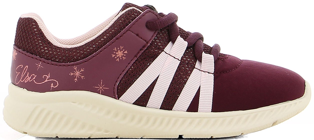 Disney Frozen Sneaker|Burgundy 25