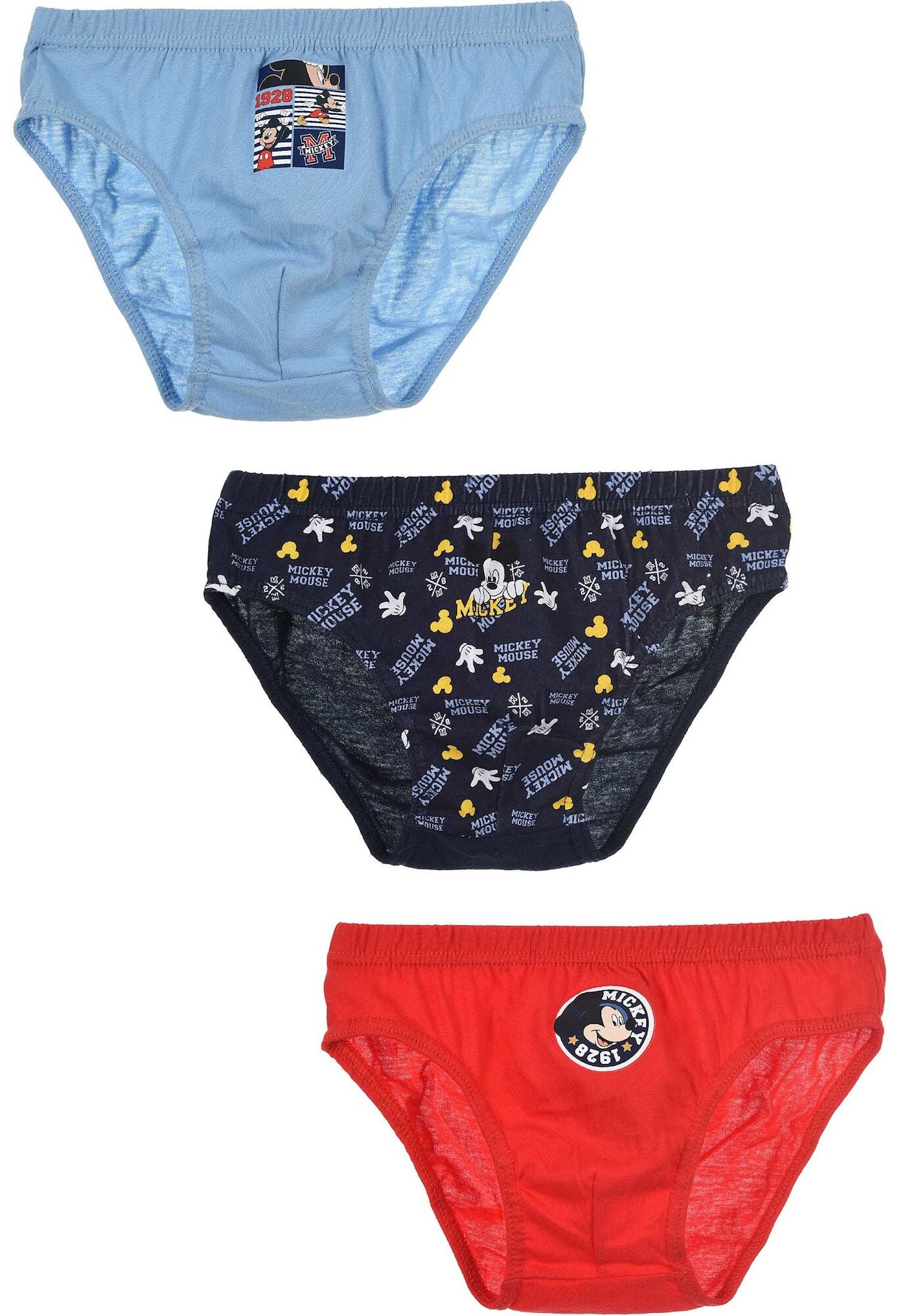 Disney Mickey Mouse Briefs 3-pack