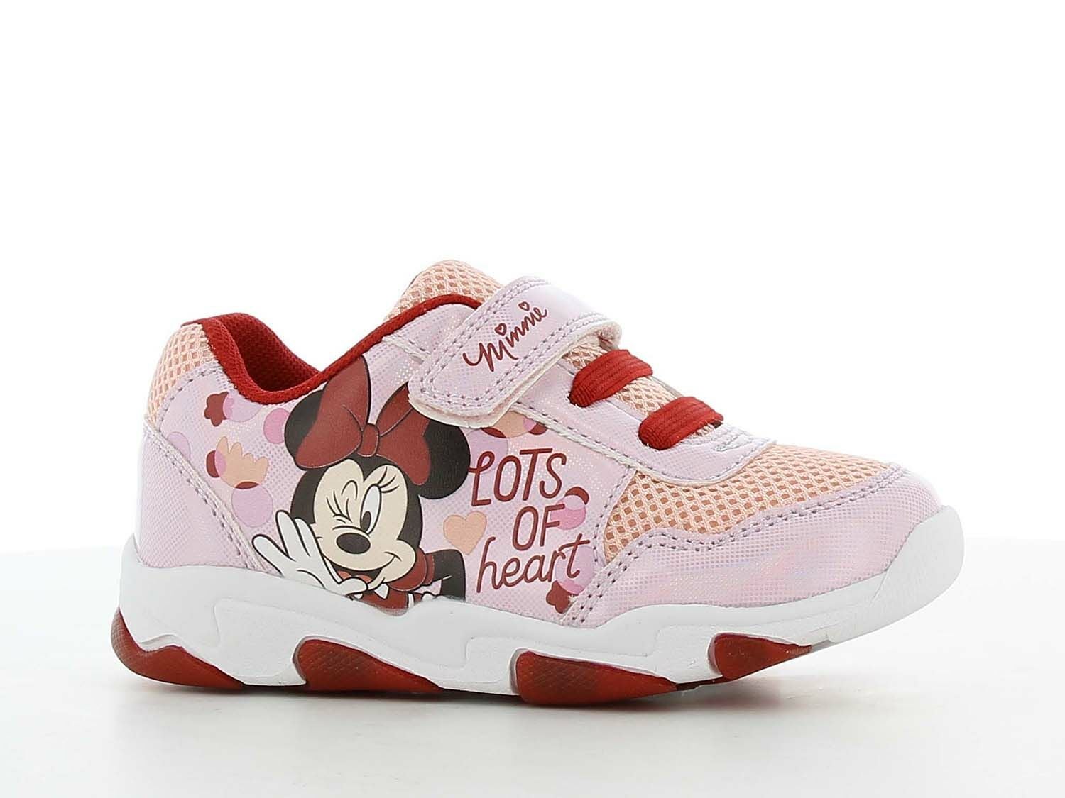 Disney Mimmi Pigg Blinkande Sneakers|Pink