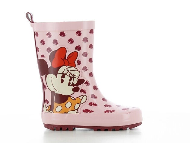 Disney Mimmi Pigg Gummistövlar|Pink/Burgundy