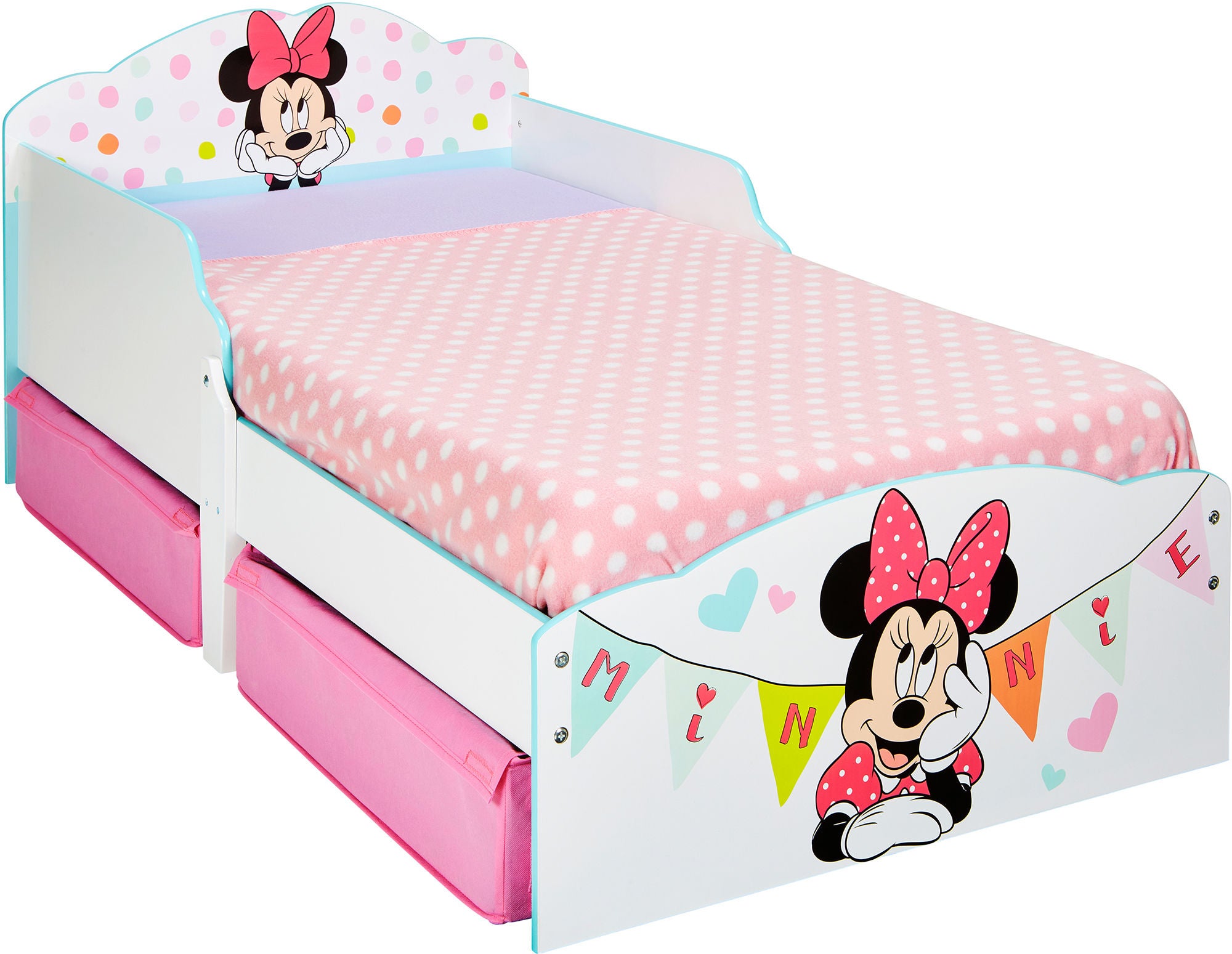 Disney Mimmi Pigg Juniorsäng med Förvaring|