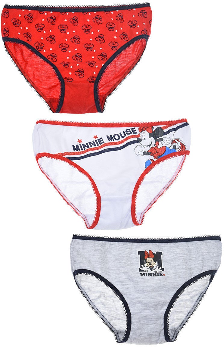 Disney Mimmi Pigg Trosor 3-pack|White