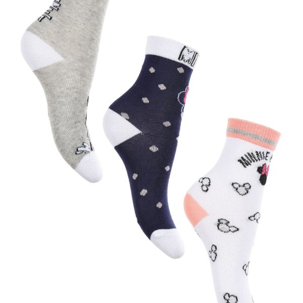 Disney Minnie Mouse Socks 3-pack
