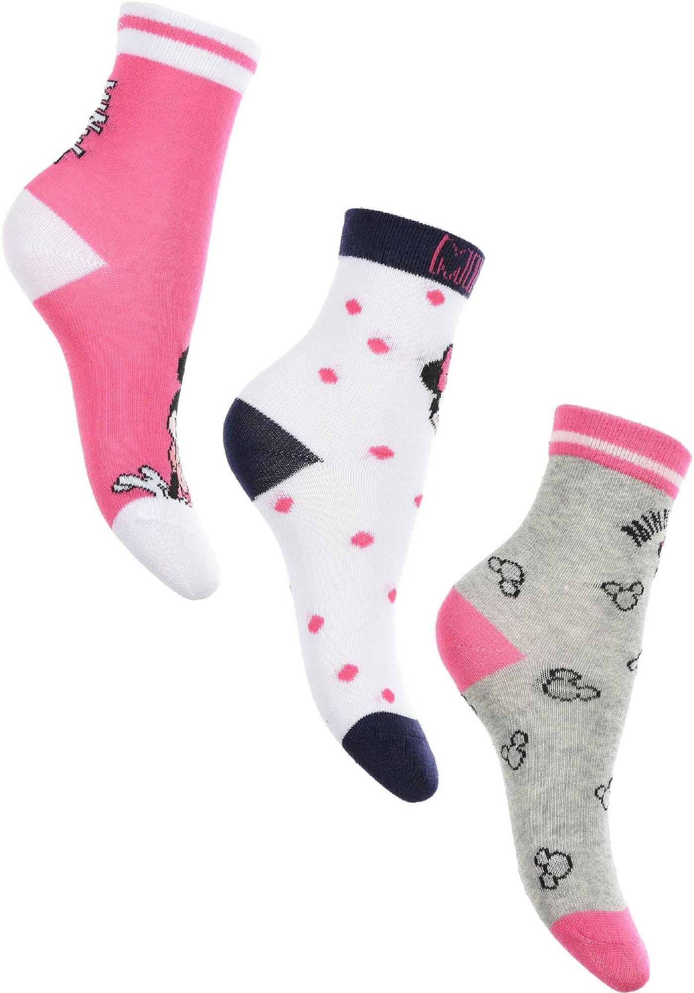 Disney Minnie Mouse Socks 3-pack