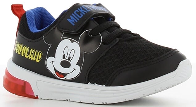 Disney Musse Pigg Blinkande Sneakers|Black