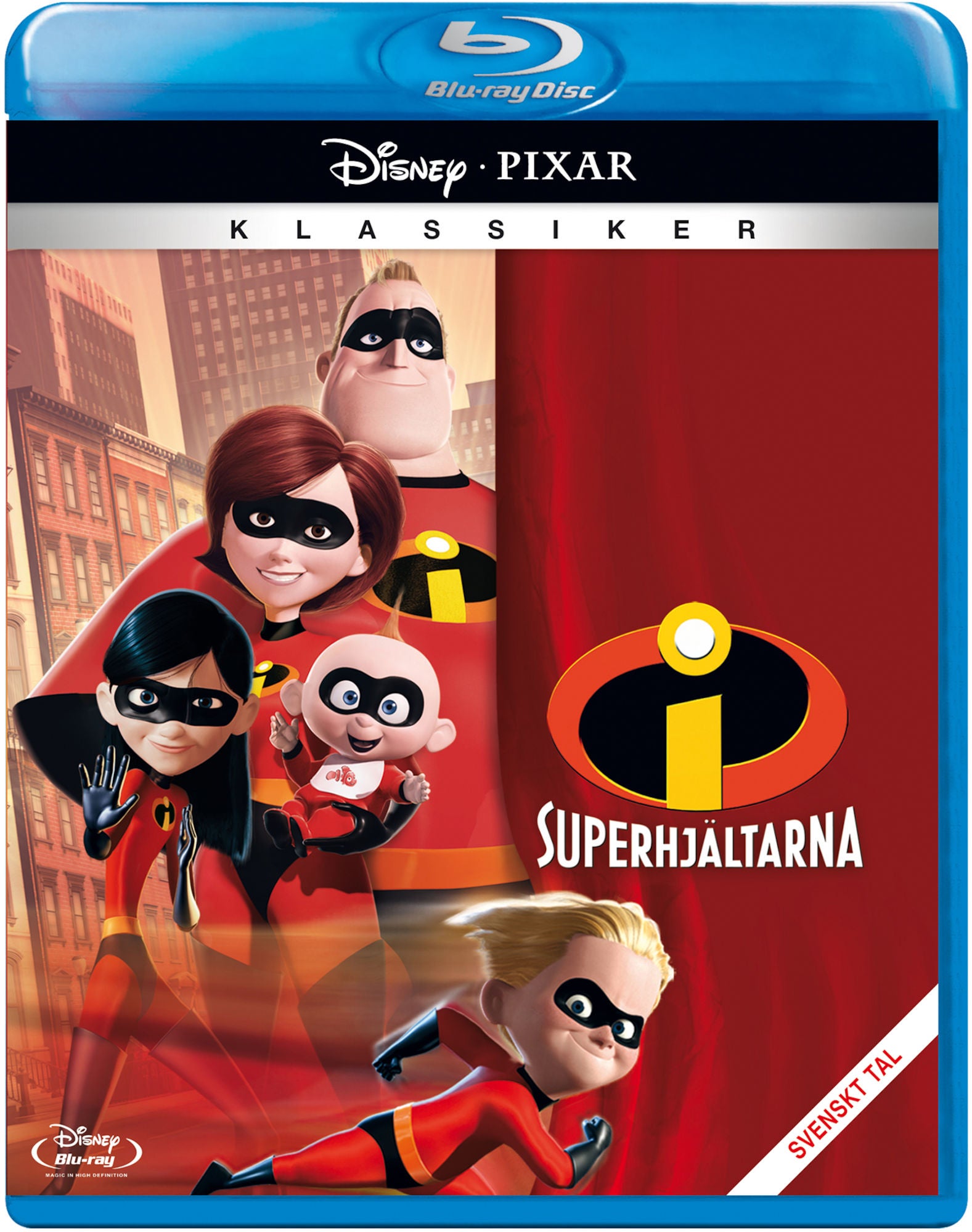 Disney Pixar Superhjältarna Blu-Ray