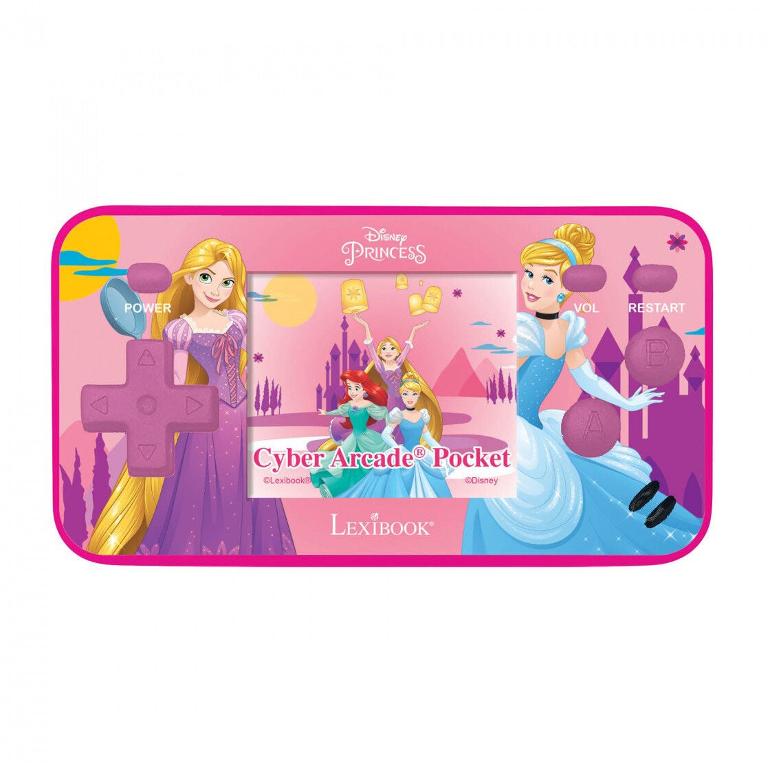 Disney Princess Cyber Arcade Pocket Spelkonsol|