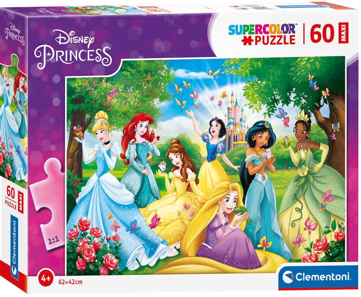Disney Princess Maxi Pussel 60 Bitar|