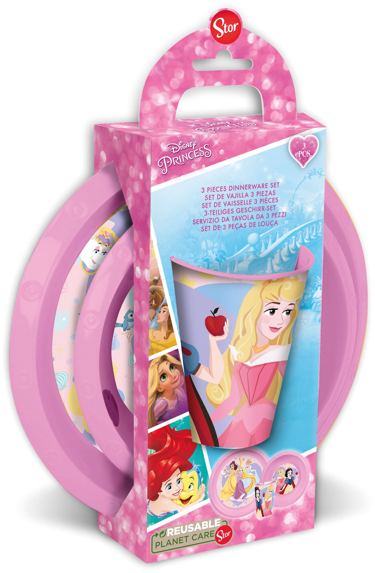 Disney Princess Middagsset Presentförpackning