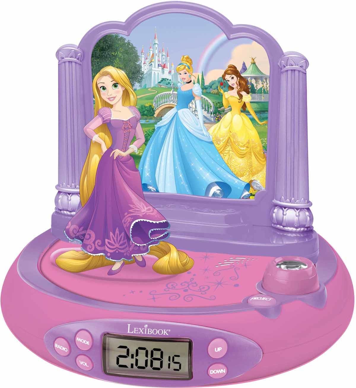 Disney Princess Projektorklocka Med Ljud Rapunzel|