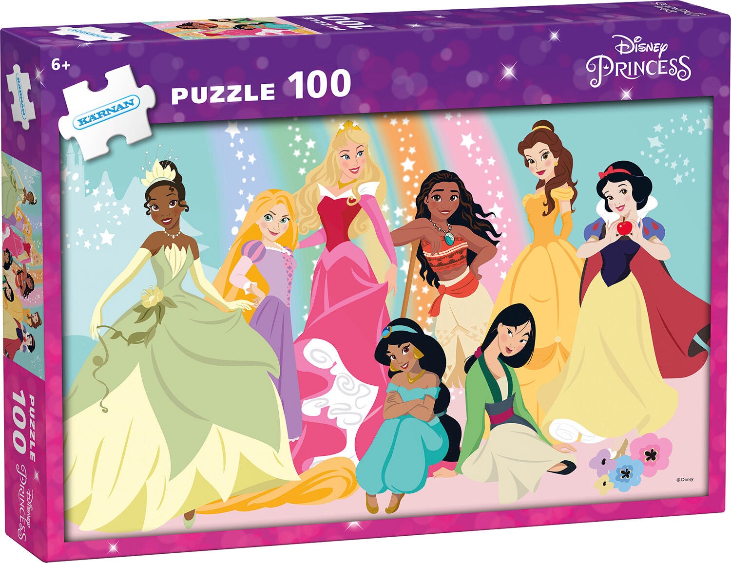 Disney Princess Pussel 100 Bitar|