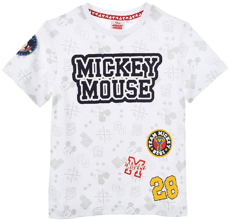 Disney T-Shirt Musse Pigg|Vit