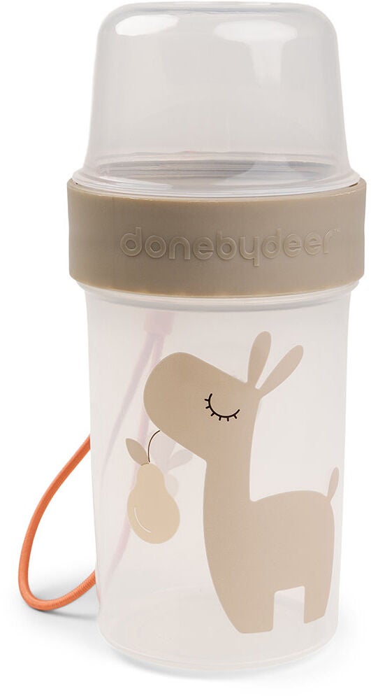 Done By Deer Lalee To Go Two-Way Snacksbehållare|Sand