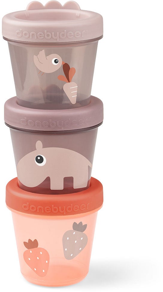 Done By Deer Ozzo Snackslådor 3-pack