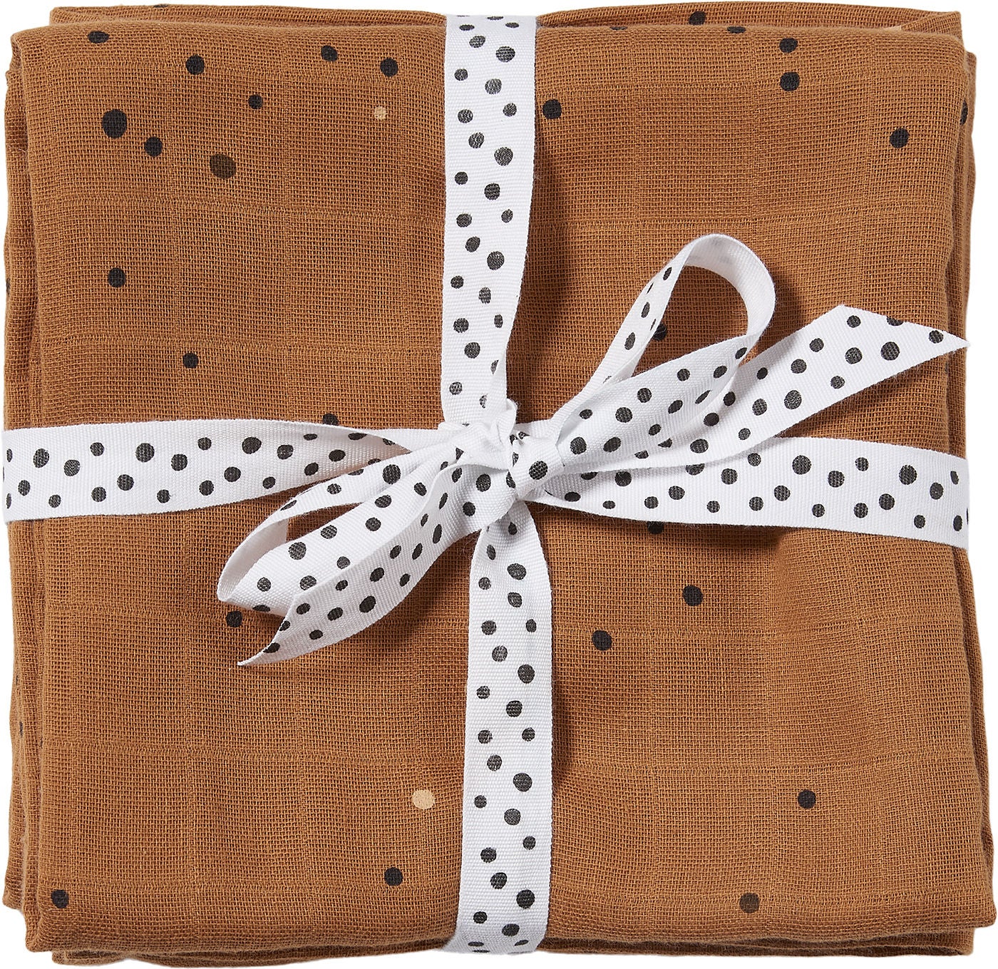 Done By Deer Swaddler Dreamy Dots 120x120 2-pack|Mustard