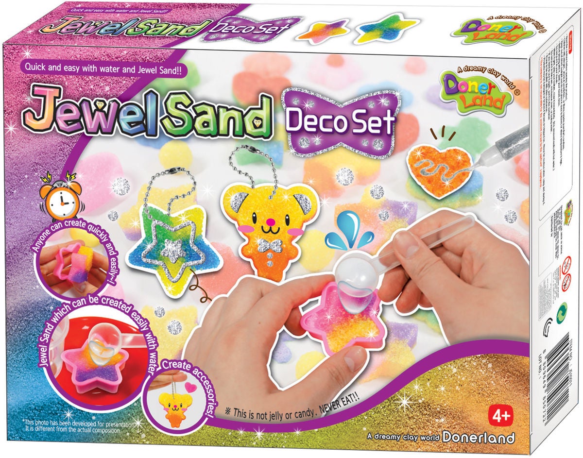 Donerland Pysselset Jewel Sand Deco Set