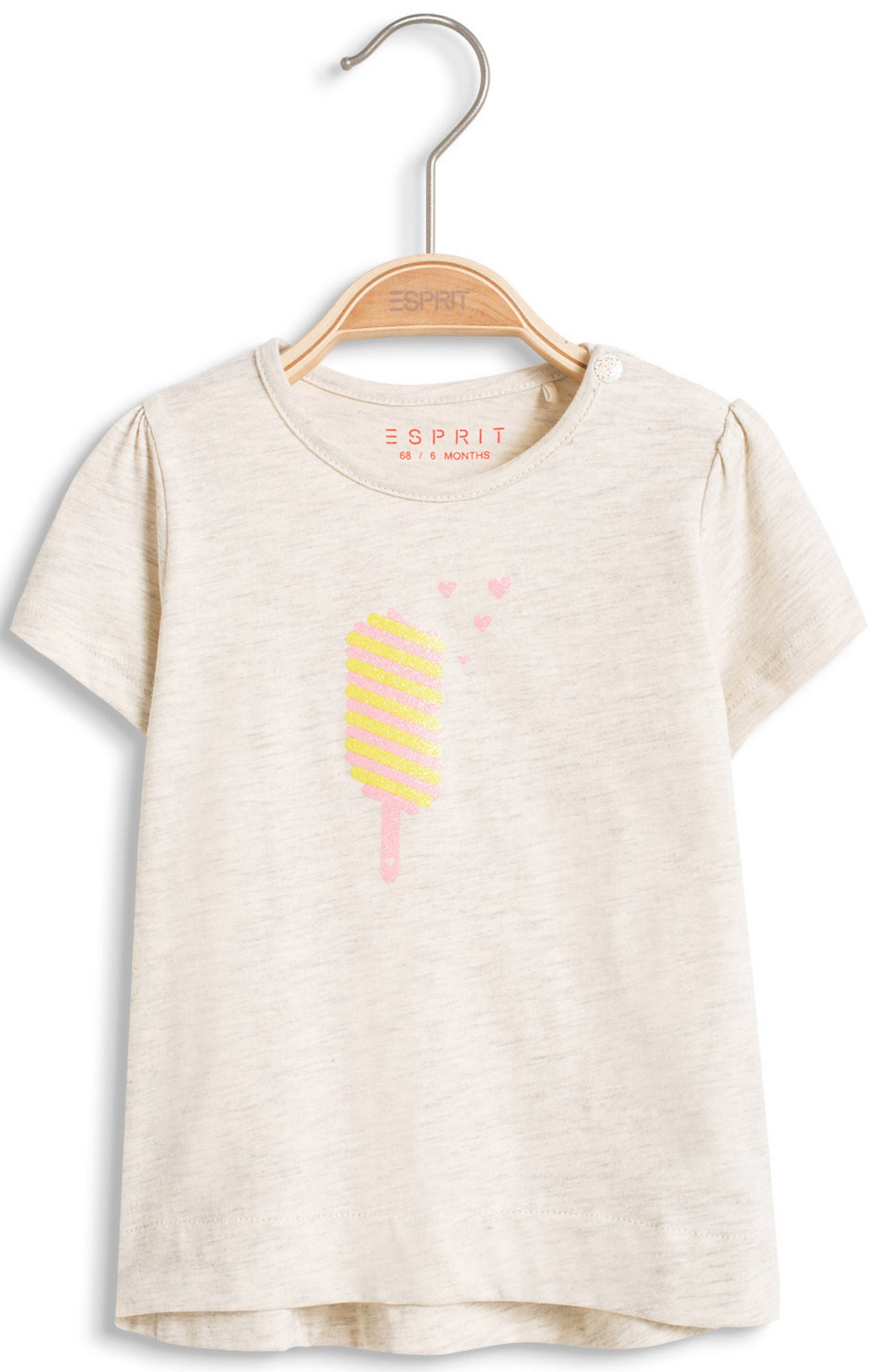 ESPRIT T-Shirt Eis|Pastel Grey Stl 62