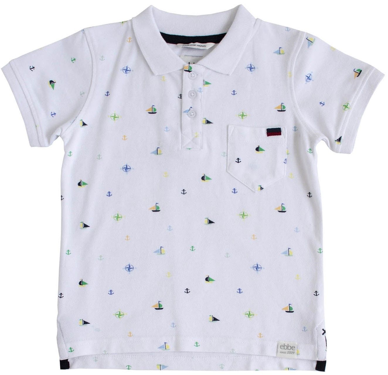 Ebbe Harper Piké T-Shirt|Multi Sea Print