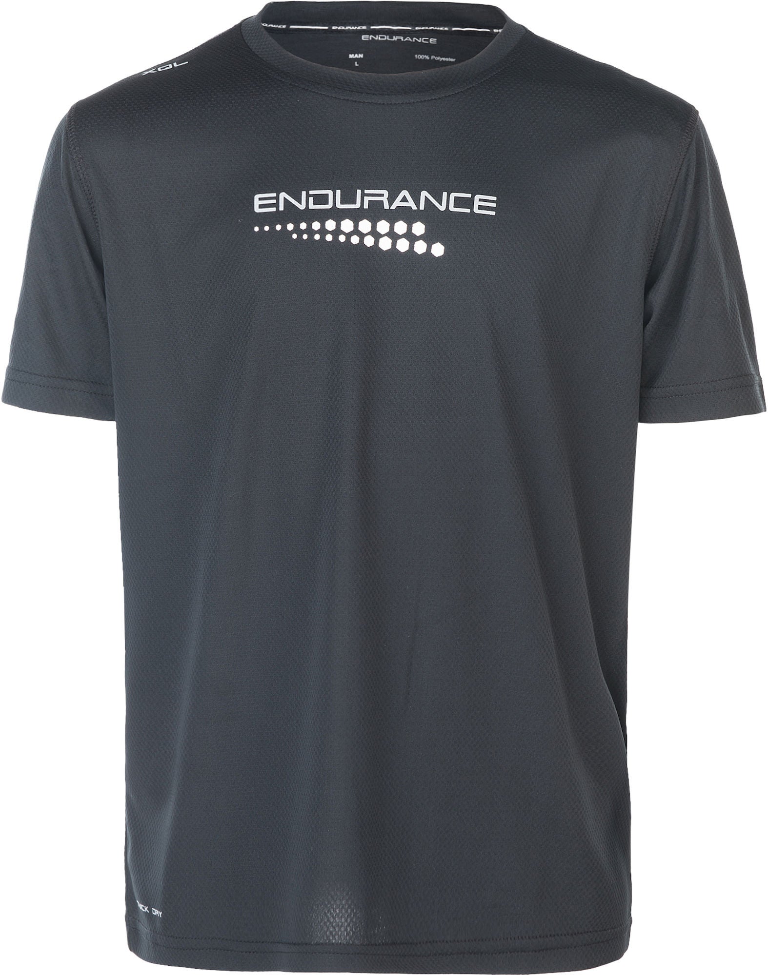 Endurance Bohol T-Shirt|Black 6 år