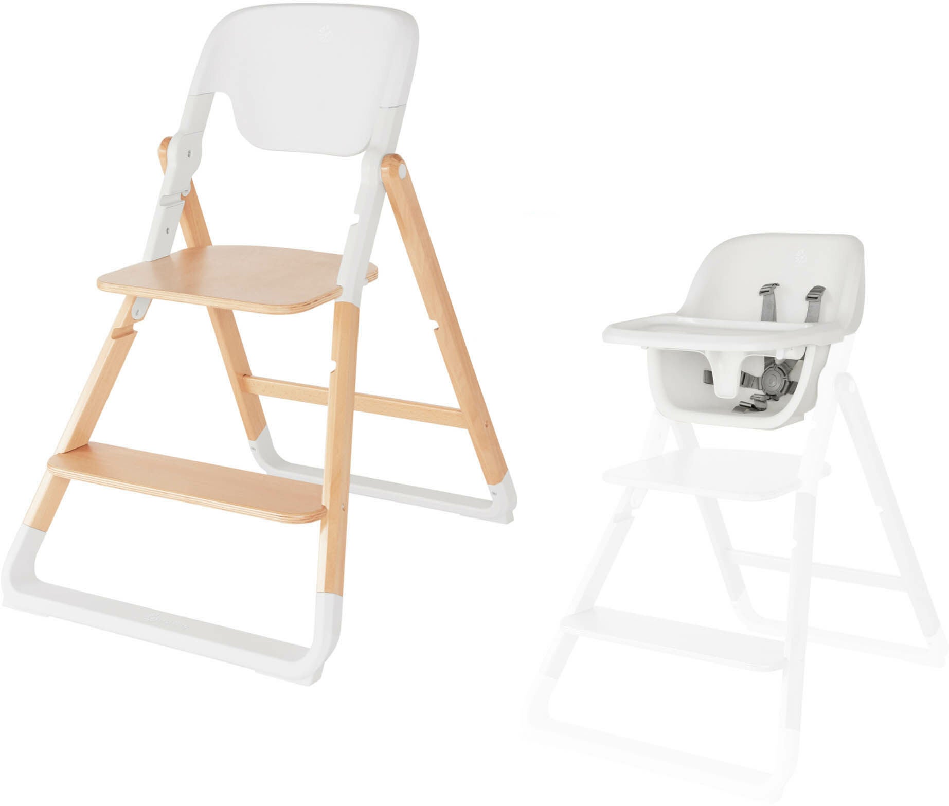 Ergobaby Evolve 2-in-1 Barnmatstol med Babyset|Natural Wood