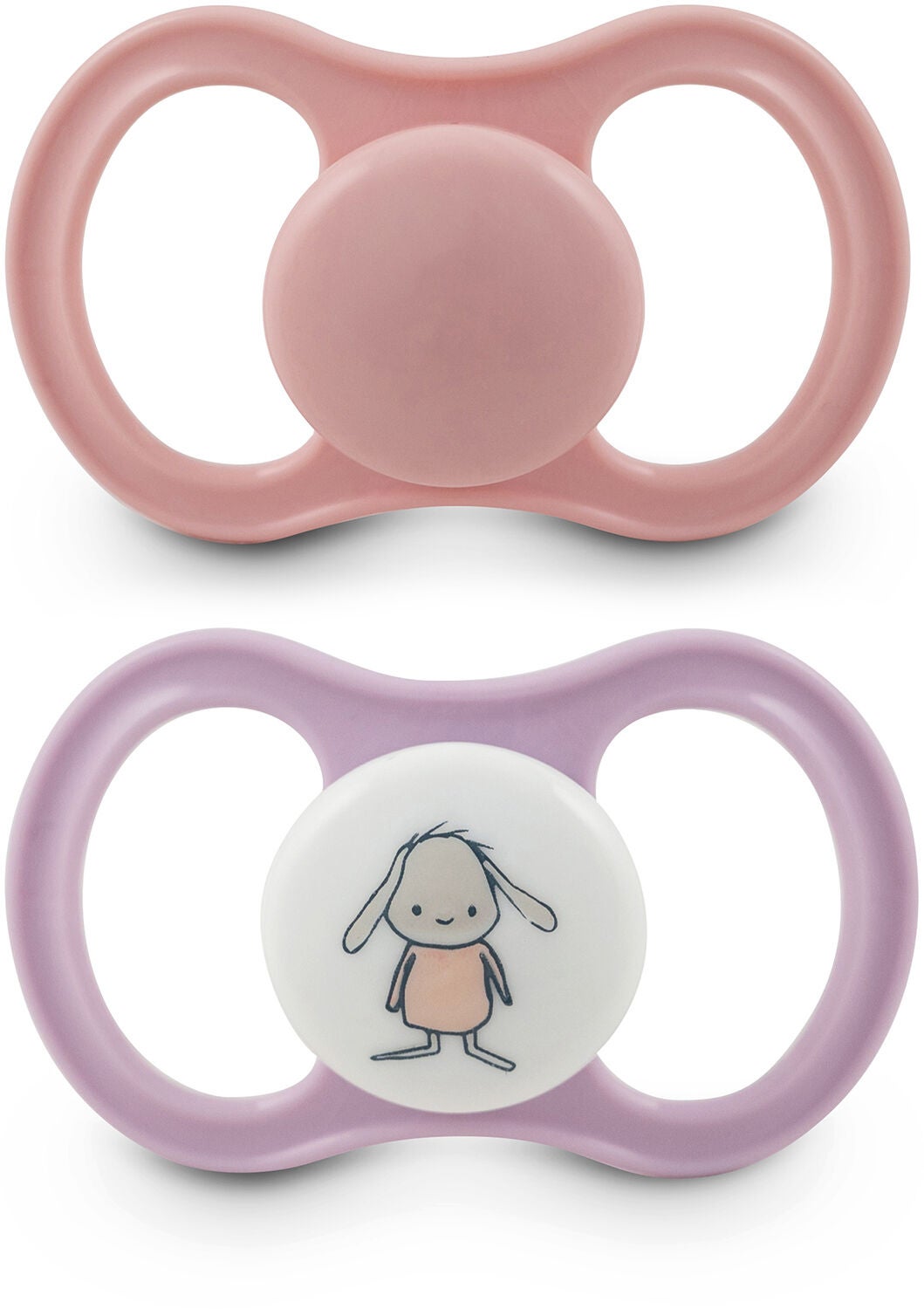Esska Classic Happy Hoppis Silikon Napp 2-pack 4-36 m