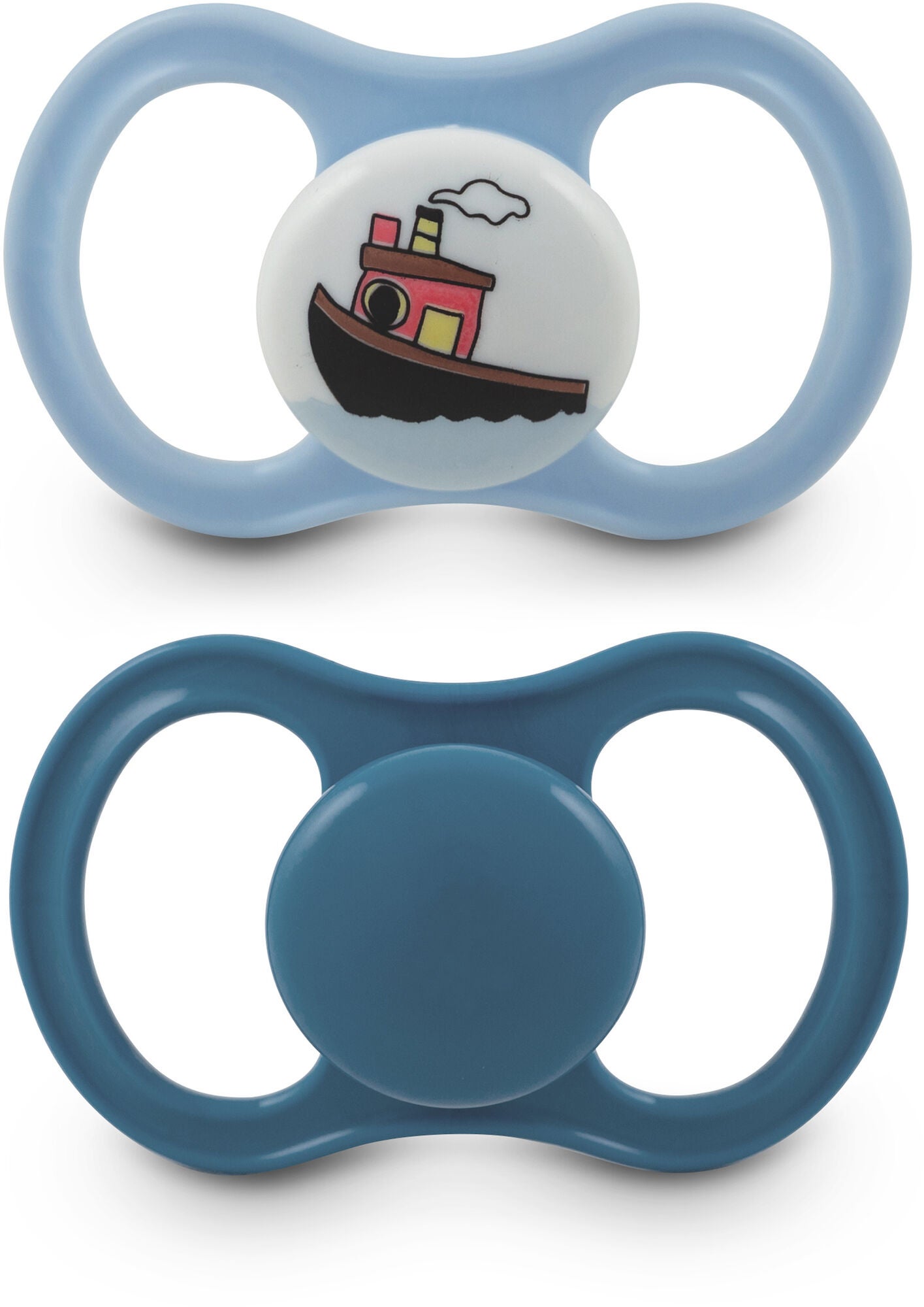 Esska Classic Happy Theos Båt Latex Napp 2-pack 4-36 m