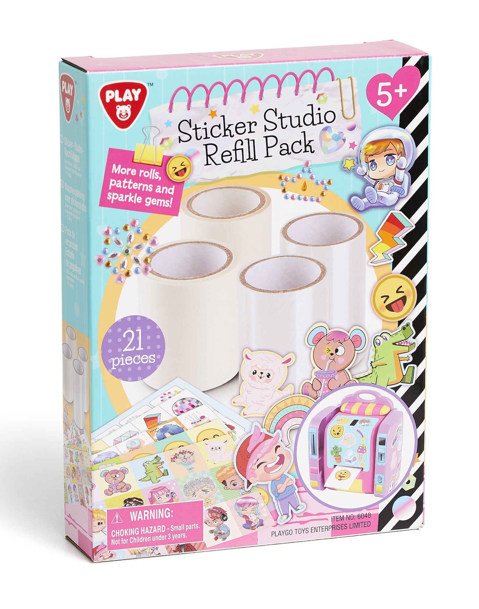 Fippla Klistermärkeset Studio Refill Pack 21 Delar|